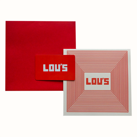 Lou's Gift Card